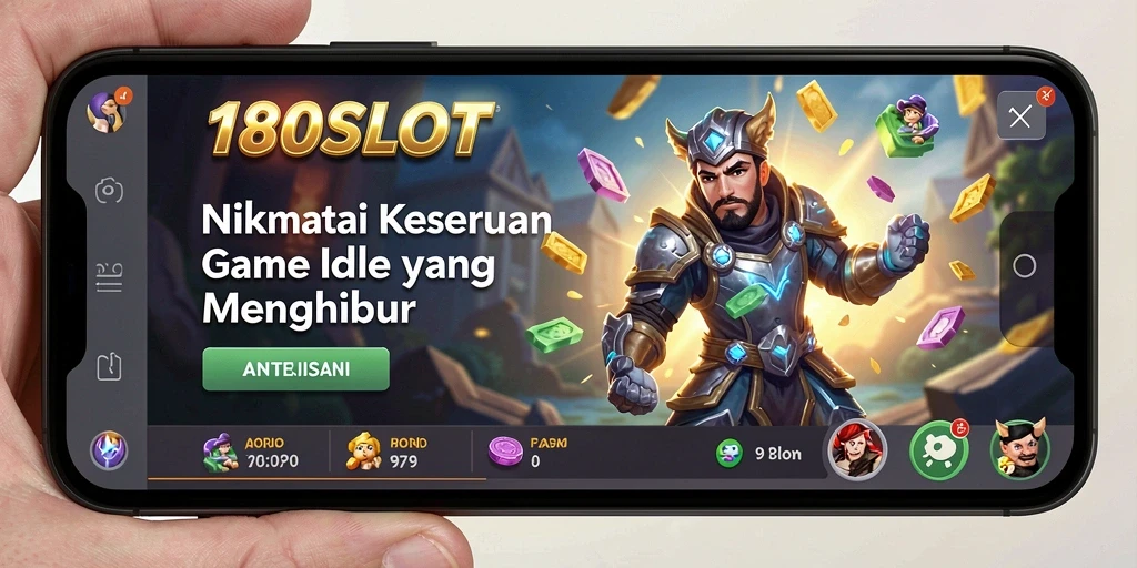 Tampilan gameplay 180SLOT yang menarik dan menghibur.