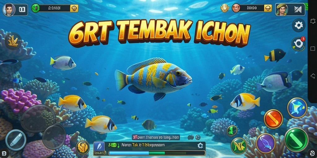 Gameplay seru 6RT yang penuh aksi Tembak Ikan.