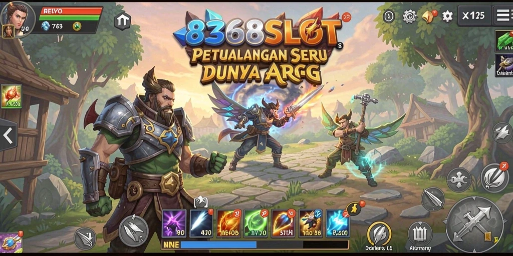 Screenshot dari gameplay 8368SLOT yang menunjukkan aksi seru di dunia ARPG.