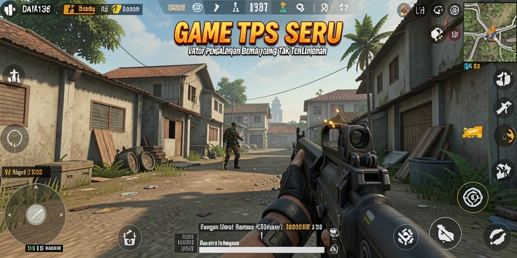 Gameplay seru dalam DAYA138 dengan aksi tembak-menembak yang mendebarkan.