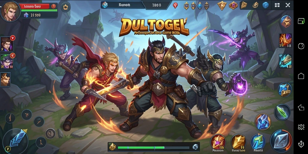 Tampilan menarik dari gameplay DULTOGEL yang penuh aksi.