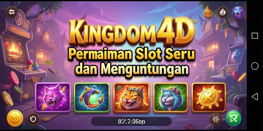 Tampilan gameplay KINGDOM4D yang seru dan menarik.