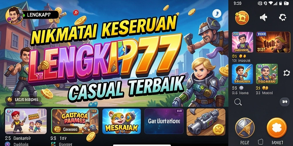 Screenshot LENGKAP777 menampilkan gameplay yang dinamis dan menyenangkan.