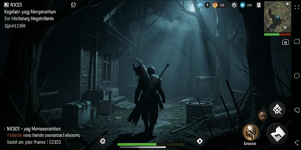 Tampilan gameplay menakutkan dari NX303 yang memukau.