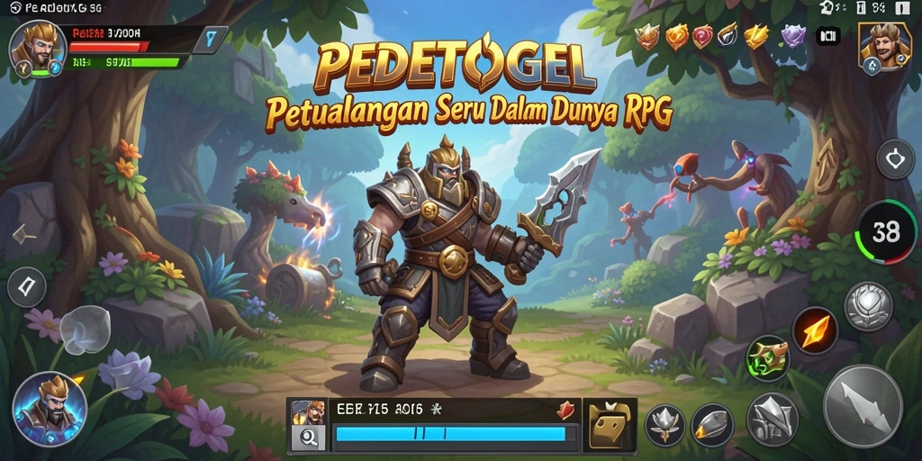 Tampilan gameplay PEDETOGEL yang menegangkan dan menyenangkan.