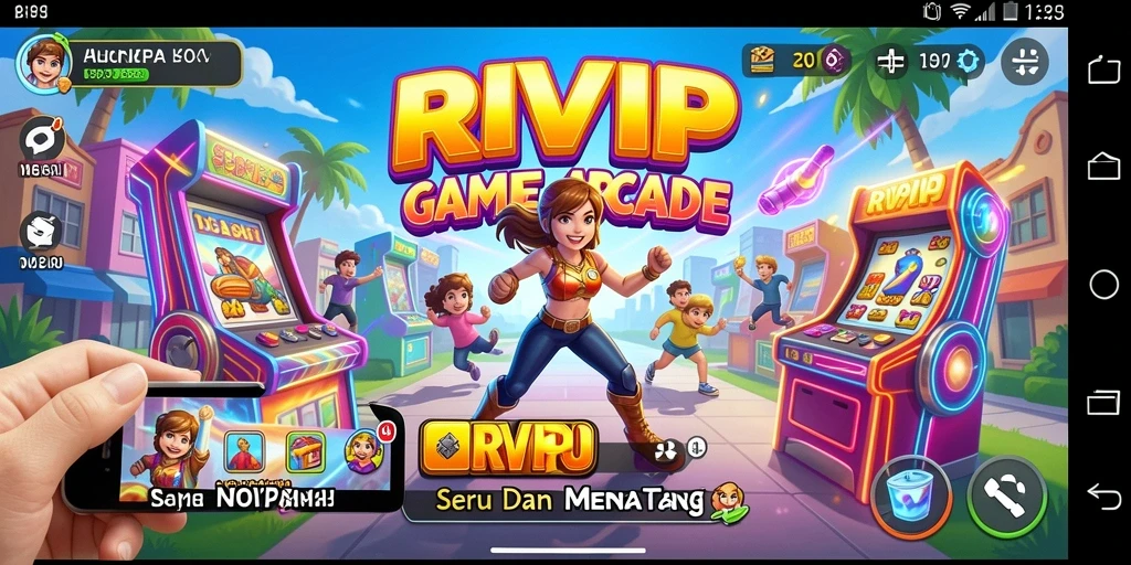 Tampilan gameplay seru dari RVIP yang penuh tantangan.