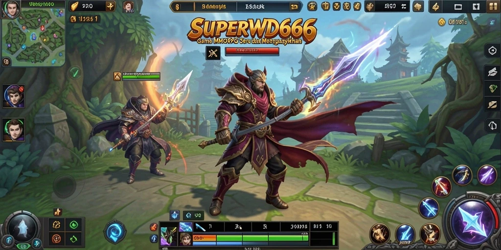 Gameplay seru dalam dunia fantastis SUPERWD666.