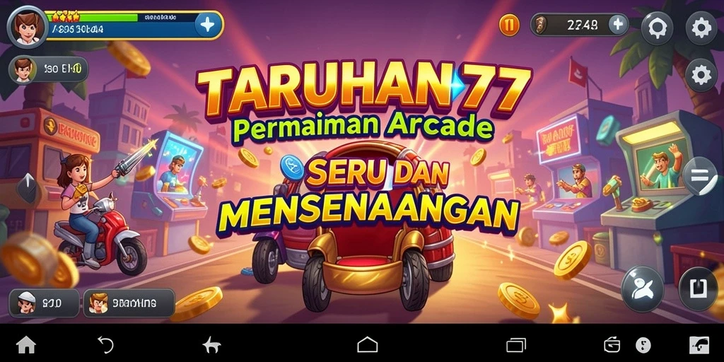 Tampilan gameplay seru dan penuh aksi di TARUHAN77.