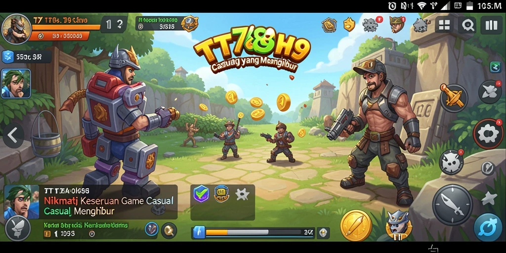 Screenshot gameplay TT789 yang menampilkan serunya bermain game Casual.